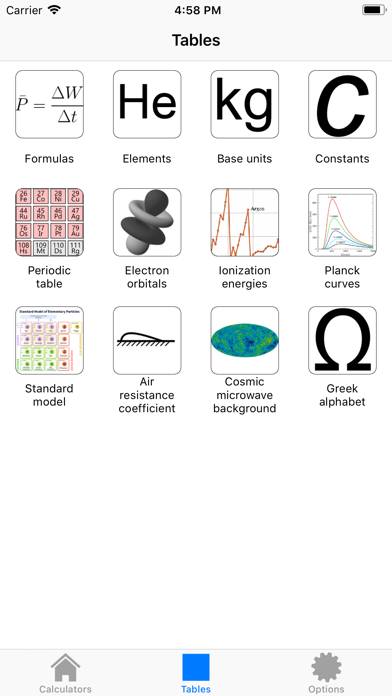 Physics Toolkit Pro Captura de pantalla de la aplicación