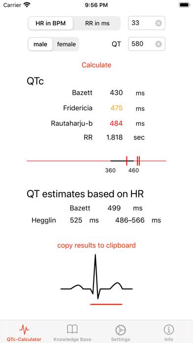 QTc-Calculator App screenshot #1