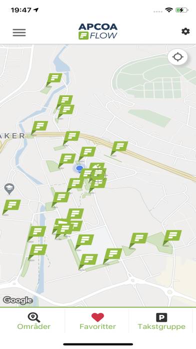 Företag APCOA FLOW skärmdump