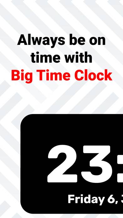 Big Time Clock App screenshot #1
