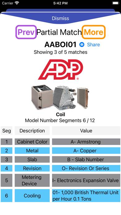 HVAC Decoder App screenshot