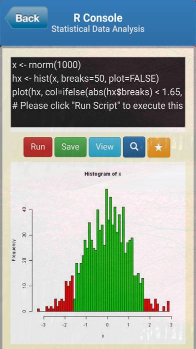 Run R Script App screenshot #1