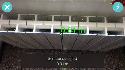 AR Laser Meter Measuring Tape Schermata dell'app #2