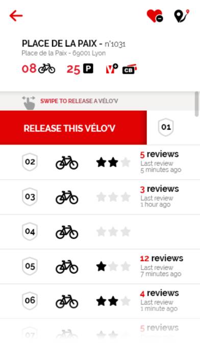 Vélo’v officiel Capture d'écran de l'application #3