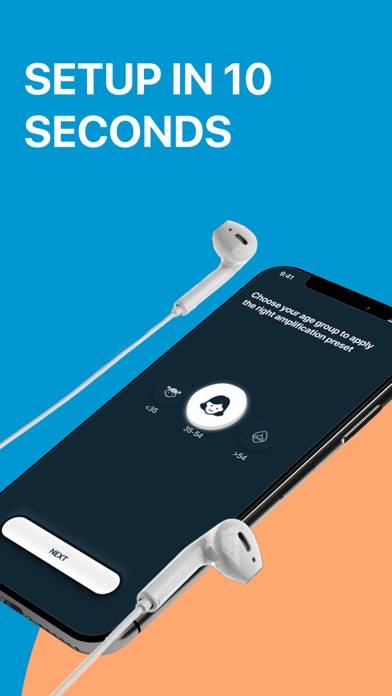 Listening Device, Hearing Aid App screenshot