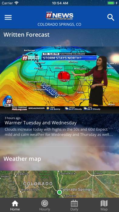 KKTV Weather and Traffic App screenshot
