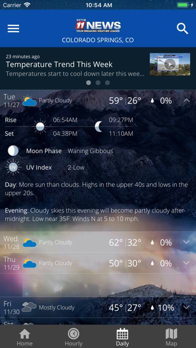 KKTV Weather and Traffic App screenshot