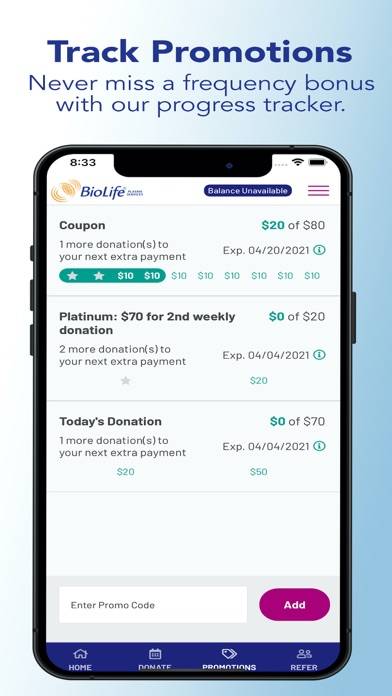 BioLife Plasma Services App screenshot #3