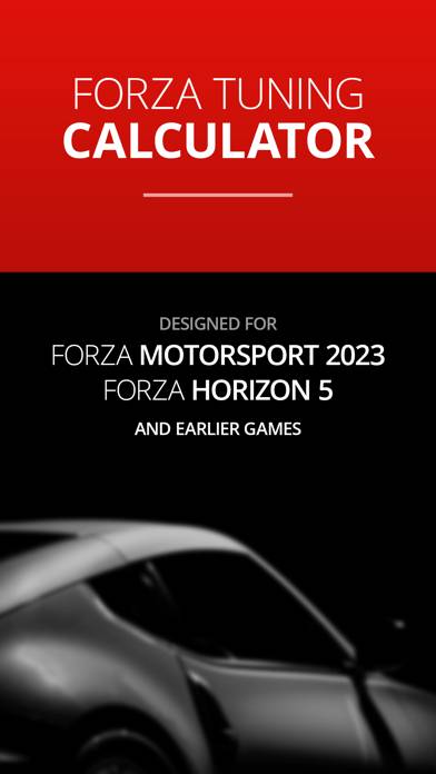 ForzaTune Pro App screenshot #1
