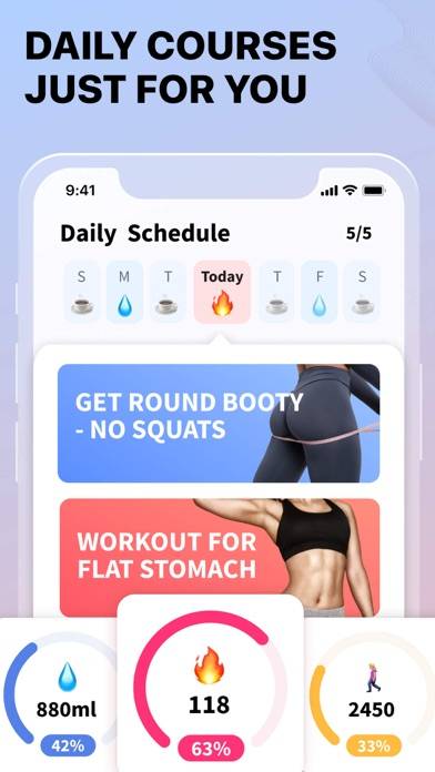Workout for Women: Fit at Home Schermata dell'app #6