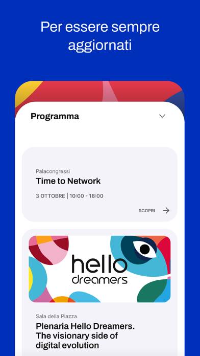 Eventi Var Group Schermata dell'app