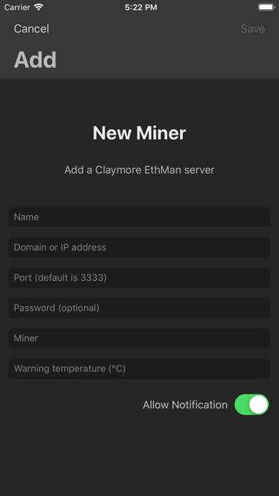 Claymore Remote Monitor App screenshot #4