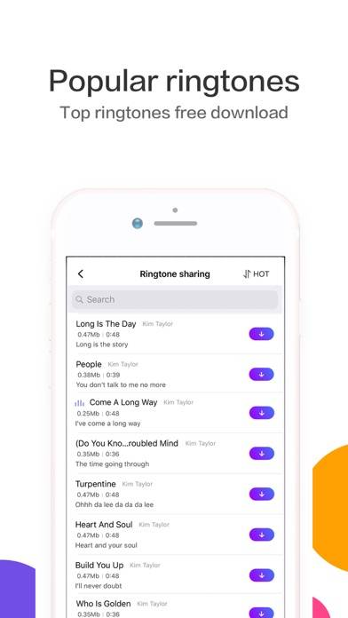 Ringtones Maker Schermata dell'app #2