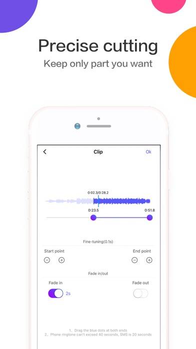 Ringtones Maker Schermata dell'app #3