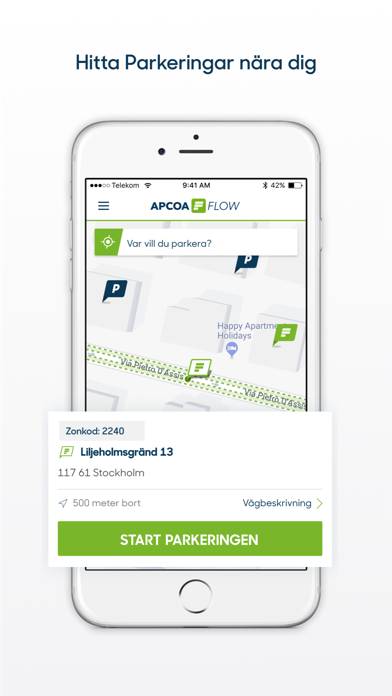 APCOA FLOW | Simply parking App skärmdump #1