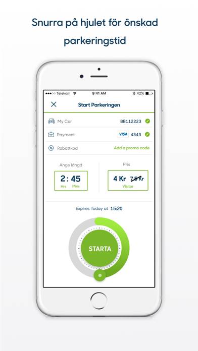 APCOA FLOW | Simply parking App skärmdump #2