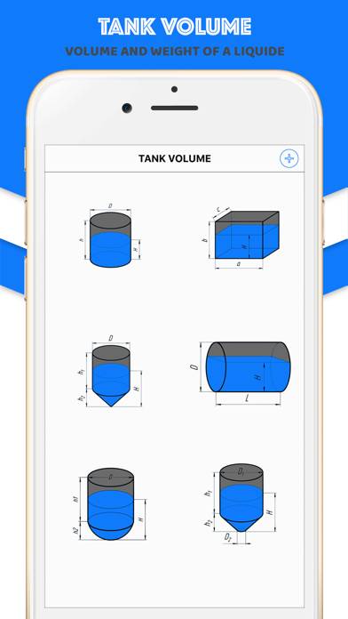 Volume of tank Calculator Uygulama ekran görüntüsü #1