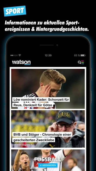 Watson.de News App screenshot #3