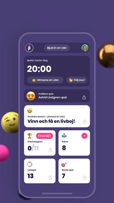 Primetime App skärmdump #3