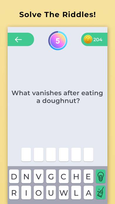 350 Tricky Riddles Word Games App screenshot #2