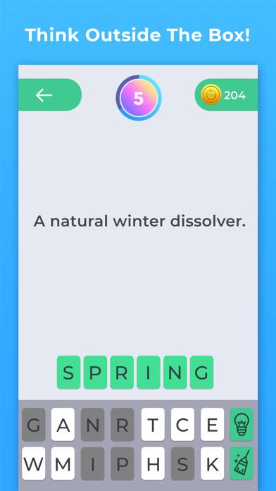 350 Tricky Riddles Word Games App screenshot #3