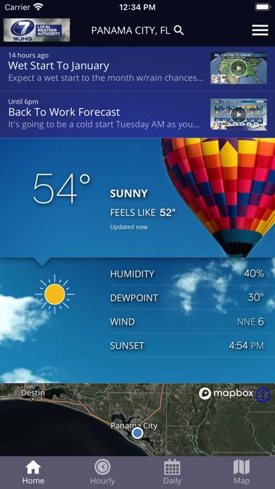 WJHG Weather App screenshot #1