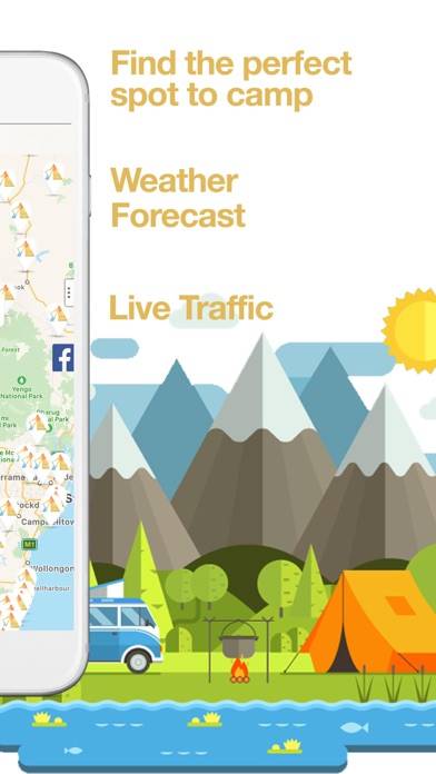 Camping Australia Capture d'écran de l'application #2