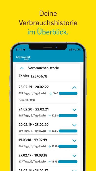 Bayernwerk Netz App-Screenshot