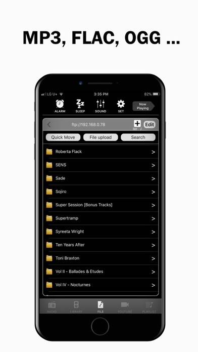 HighAmp : MP3 Music Player Captura de pantalla de la aplicación #5