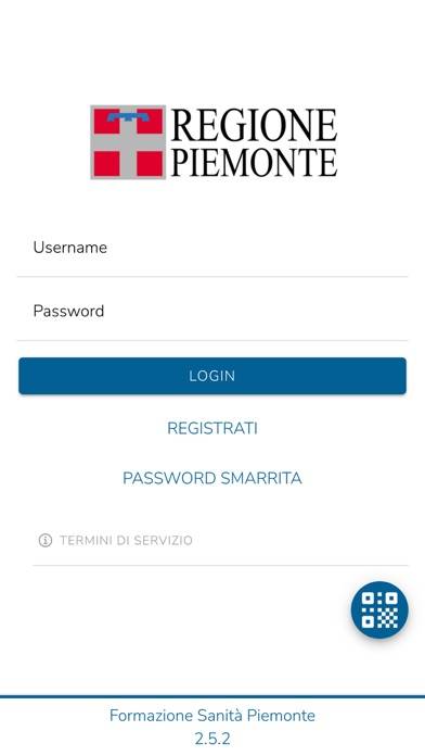 Formazione Sanità Piemonte Schermata dell'app #1
