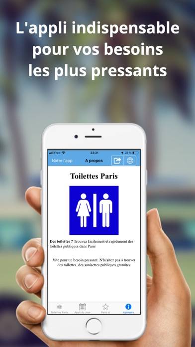 Toilets Paris Скриншот приложения #4