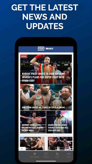 Fight Sports Max Captura de pantalla de la aplicación #3