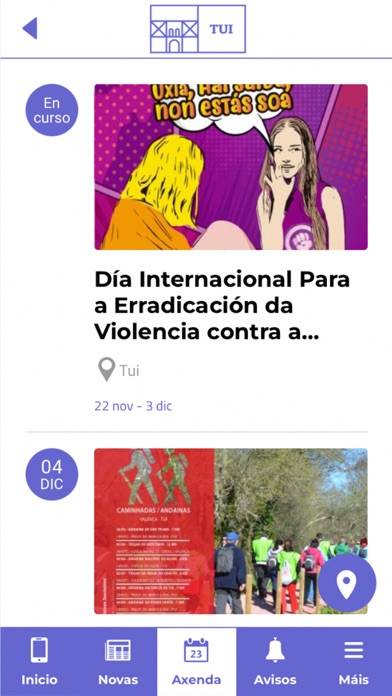 Tui Captura de pantalla de la aplicación