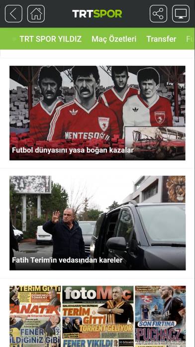 TRT Spor App skärmdump #6