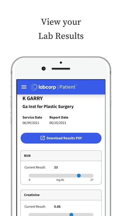 Labcorp | Patient App screenshot #1