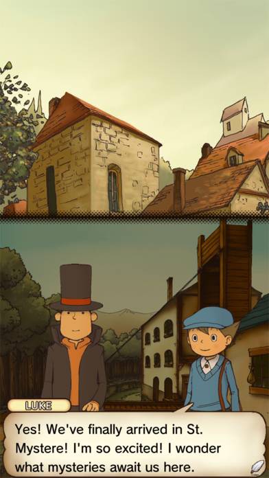 Layton: Curious Village in HD App screenshot #3