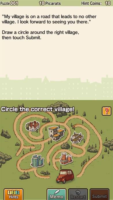 Layton: Curious Village in HD App screenshot #5