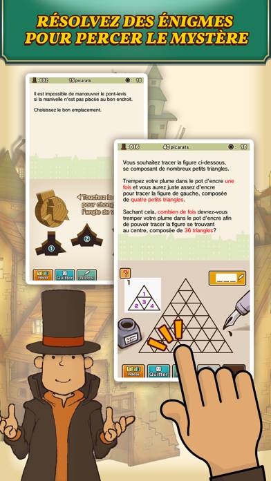 Layton: Curious Village in HD App-Screenshot #3