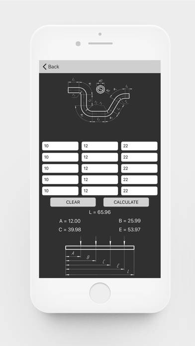 Steel Bending Calculator Скриншот приложения #4