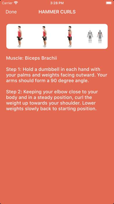 Fitness & Bodybuilding Pro Captura de pantalla de la aplicación #2