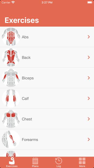 Fitness & Bodybuilding Pro Captura de pantalla de la aplicación #3