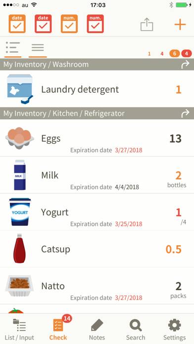My Inventory Capture d'écran de l'application #3