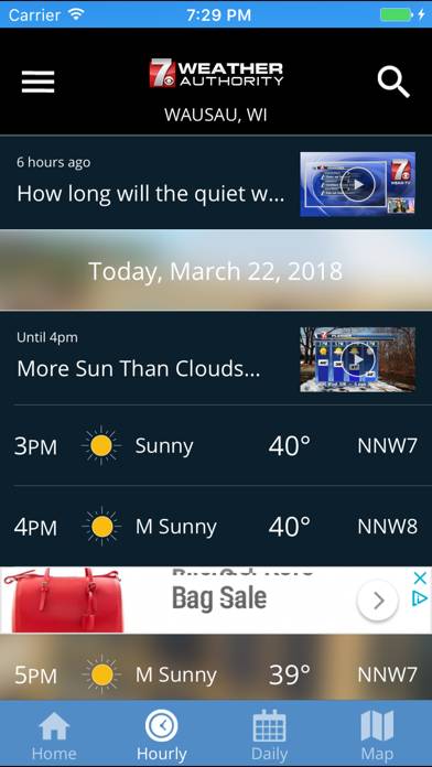 WSAW WZAW First Alert Weather App screenshot #2