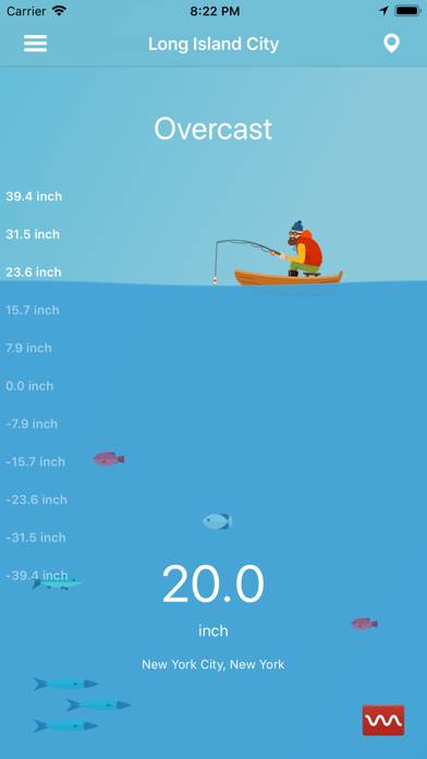 Tides for Fishermen Скриншот приложения #1