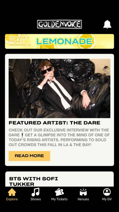 Goldenvoice Concerts screenshot