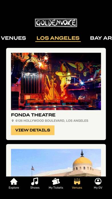 Goldenvoice Concerts screenshot