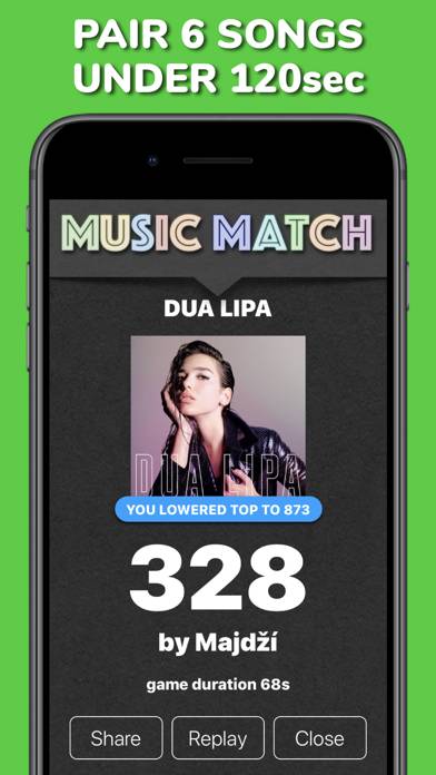 Music Match App skärmdump #2