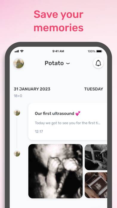 Pregnancy Tracker | Preggers Capture d'écran de l'application #3