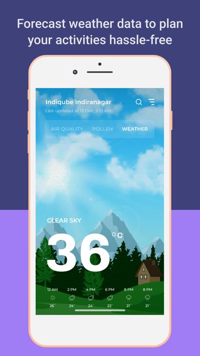 Air Quality & Pollen App-Ambee Uygulama ekran görüntüsü #3