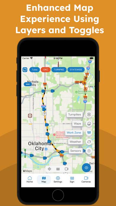 Drive Oklahoma App screenshot #3